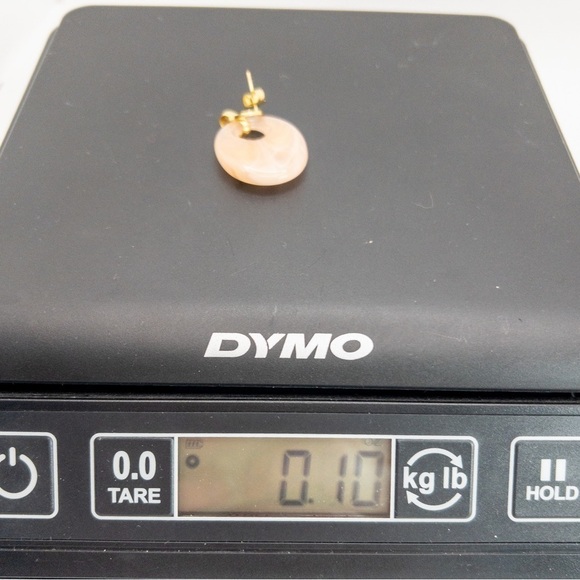 Amber Acrylic Oval Geometric Drop Earrings - Picture 8 of 8